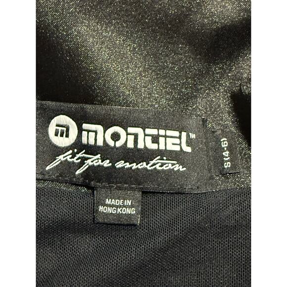 Montiel Performance Athletic Dress Collared Women Small Black Zipper Stretch USA - Picture 2 of 10